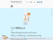 Tablet Screenshot of dermedic.pl